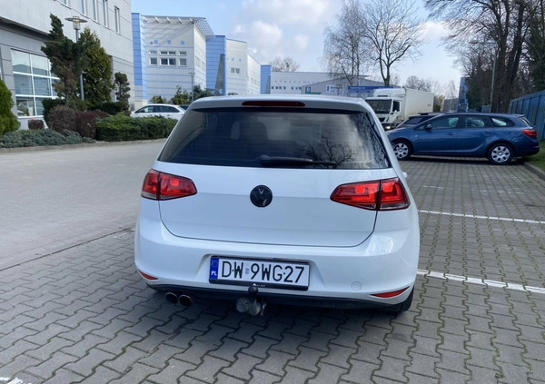 Volkswagen Golf cena 32000 przebieg: 235000, rok produkcji 2013 z Wrocław małe 37